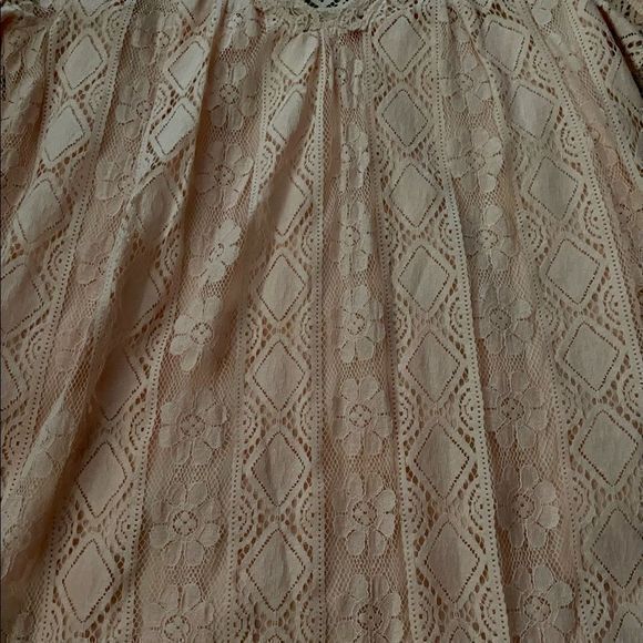 Sz SM Umgee Pink‎ Lace Dress - Picture 4 of 5